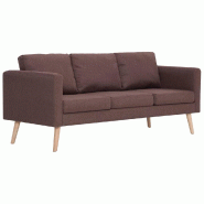 Helloshop26 - Canapé-lit 3 places lit d'invité convertible de salon lit de jour pliable de salle de séjour maison intérieur places 02_0018838 - ve