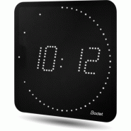 Horloge LED Style II 7 Ellipse, alimentation 230V, DHF, LED blanche - BODET