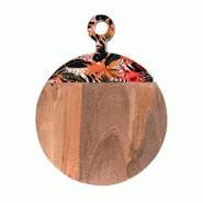 Planche à découper Taiana 30,5 cm - Décoré Rond Bois Table Passion 39x30.5 cm - multicolore Bois massif 3106238580899 Planche à découper Taiana 30,5 cm - Décoré Rond Bois Table Passion 39x30.5 cm - multicolore Bois massif 3106238580899