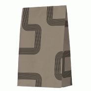 Pochettes cadeau adhésive Anniversaire RETIF taupe 15x8x22 cm - par 20