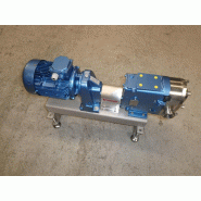 Pompe Volumax à lobes 5 bar - Débit 4000/4500 L/h - Type Waukesha 30 U2 - Occasion Pompe Volumax à lobes 5 bar - Débit 4000/4500 L/h - Type Waukesha 30 U2 - Occasion