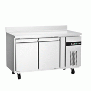 Table réfrigérée adossée Tropicalisée 2 portes PREMIUM - GOLDINOX - 3701770828968
