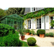 Véranda victorienne sur mesure en acier - Style ancien - Eléments décoratifs en fer forgé Véranda victorienne sur mesure en acier - Style ancien - Eléments décoratifs en fer forgé