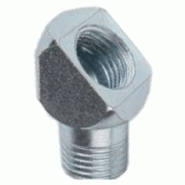 Adaptateur mâle-femelle coudé à 45° - F10X100 , 3 , 13