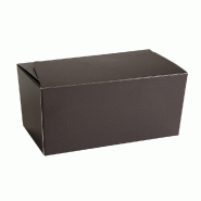 Ballotin Moka Intérieur Or 500g - 15x7,5x7cm - Par 50