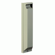 Cendrier mural Rossignol Arkéa avec serrure 3 L gris ciment Cendrier mural Rossignol Arkéa avec serrure 3 L gris ciment