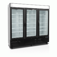 Congélateur vertical de vitrine L.2057mm 3 portes TEFCOLD