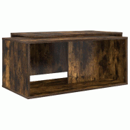 Ensemble de tables basses 2 pcs Chêne fumé Bois d'ingénierie Modèle Atlas Office Modern - 8721364490420