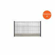 Grillage rigide à sceller avec soubassement - 1930_0