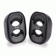 Haut-parleurs Mini-USB Equip - noir 245330