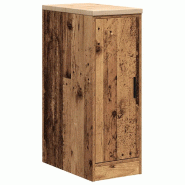 Helloshop26 - Armoire de rangement garage 30 x 51 x 85 cm surface de travail polyvalente robuste style vintage en bois vieux bois 02_0051362 - Bois ma