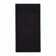 Serviettes diner 3 plis Recyclable noires 40x40cm pliage 1/8 (Lot de 1000) | Fiesta - FE261