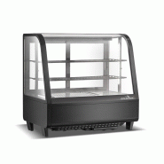 Vitrine réfrigérée positive de comptoir noire 100 Litres Full Black PREMIUM - GOLDINOX - inox 3701770829668 Vitrine réfrigérée positive de comptoir noire 100 Litres Full Black PREMIUM - GOLDINOX - inox 3701770829668