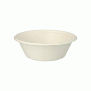 Bols canne à sucre "pure" 600 ml Ø 17 cm · 5,5 cm blanc (100 unités) PAPSTAR - blanc Bagasse 89676 Bols canne à sucre "pure" 600 ml Ø 17 cm · 5,5 cm blanc (100 unités) PAPSTAR - blanc Bagasse 89676