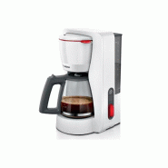 BOSCH Cafetière Filtre 15 Tasses 1200w TKA3M131 - blanc TKA3M131