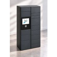 Casier connecté à écran tactile pour colis et courrier, dépôt direct par le livreur - ISILOCKER ÉCRAN