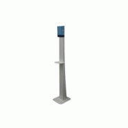 Colonne pour Distributeur de Gel ou Savon 145cm avec Pied - blanc 3663936040815 Colonne pour Distributeur de Gel ou Savon 145cm avec Pied - blanc 3663936040815