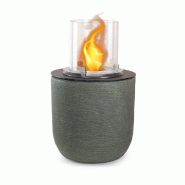 Divina Fire Cheminée au bioéthanol brasero de jardin sur pied intérieur et extérieur RAFFAELLO Vert Sauge d.35 x h55 - vert 8056157806219 Divina Fire Cheminée au bioéthanol brasero de jardin sur pied intérieur et extérieur RAFFAELLO Vert Sauge d.35 x h55 - vert 8056157806219