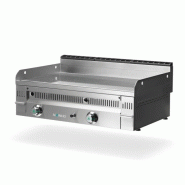 Fry-top à gaz euro-crom rainurée en chrome - l900 | MAINHO - PCRR90N
