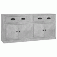 Helloshop26 - Buffet bahut commode armoire meuble de rangement organisateur cuisine salle de séjour salons lot de 2 bois 02_0036871 - 3000213096651 Helloshop26 - Buffet bahut commode armoire meuble de rangement organisateur cuisine salle de séjour salons lot de 2 bois 02_0036871 - 3000213096651