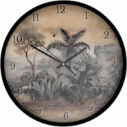 Horloge murale en polypropylène Sépia 40 cm Sil - multicolore 5024418602583 Horloge murale en polypropylène Sépia 40 cm Sil - multicolore 5024418602583