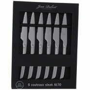 JEAN DUBOST Coffret 6 couteaux à steak - Alto - 035-1229783