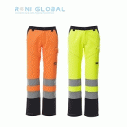 Pantalon de sécurité haute visibilité femme multi-saison - 6 poches - Class 3 - Coton et polyester - Charter Lady Payper_0