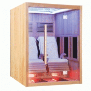 SAUNA INFRAROUGE BOREAL® JAZZ DUO - 2 FAUTEUILS INCLINABLES À SPECTRE COMPLET 150X180