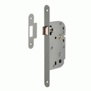Serrure encastrable pour porte intérieure, axe 50mm, bouts ronds, gris métal - THIRARD - gris 3150269139335 Serrure encastrable pour porte intérieure, axe 50mm, bouts ronds, gris métal - THIRARD - gris 3150269139335