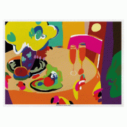 Set de table en pure cellulose 70g/m2 motif Toast Brindisi 31x43cm - par 2000