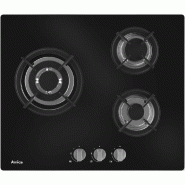 AMICA Table De Cuisson Gaz 60cm 3 Feux Noir ag3631n - noir 3260449046268