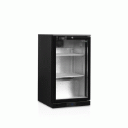 Arrière de bar 105 l noir 1 porte vitrée - 500x520x870 mm - PDB106H