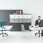 Casiers de rangement - MDD - A clé, 20 cases