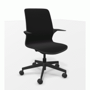 Fauteuil "OVIDIO" - Piétements 5 branches (croix) roulettes