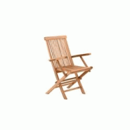 Möbilia Chaises de jardin, lot de 2, en teck | pliables | avec accoudoirs | L 55,5 x P 51 x H 89 cm | Naturel - beige Bois massif 11020005 Möbilia Chaises de jardin, lot de 2, en teck | pliables | avec accoudoirs | L 55,5 x P 51 x H 89 cm | Naturel - beige Bois massif 11020005