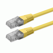 ROLINE Cordon Cat.6 (Classe E), UTP, PoE, jaune, 5 m ROLINE Cordon Cat.6 (Classe E), UTP, PoE, jaune, 5 m
