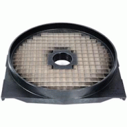 Sammic FMS-10 grille cubique - coupe 10 mm, pour CA-21/2V et CK-241/24V, compatible avec les disques FCS-G, 200x195x32 mm - 1010582