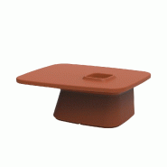 Table basse design in & out NOMA - argile