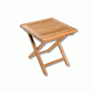 Tabouret gentle 50x50x50cm – MTF – teck – 2nab2100