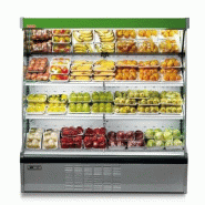 Vitrine réfrigérée verticale murale libre-service SMART FV - Bandeau décoratif et réfrigération ventilée Vitrine réfrigérée verticale murale libre-service SMART FV - Bandeau décoratif et réfrigération ventilée