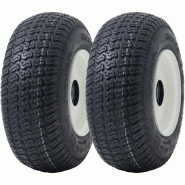 13x5.00-6 Grass Lawnmower Tyres Rims Wanda P332, 25mm 6205 Bearings (Set of 2) 13x5.00-6 Grass Lawnmower Tyres Rims Wanda P332, 25mm 6205 Bearings (Set of 2)