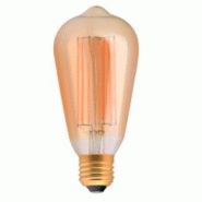 Ampoule led e27 edison 4w dimmable ambrée