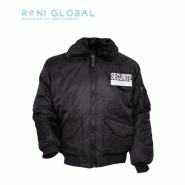 Blouson sécurité en polyester - CITY GUARD - Réf : city-1310 - 4 poches extérieures et col fourrure détachable_0