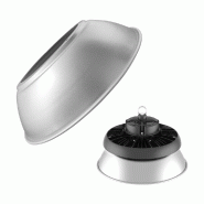 Cloche anti-éblouissement pour projecteur UFO 150W Accessoire Alcapower - argenté 8059174954871