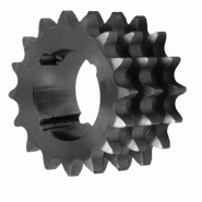 CMW - Pignons à moyeu amovible 1610 - denture triple - 08B3 - norme ISO - acier - 21 dents - pas de 12,7 mm_0