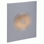 Exacompta Livre d'Or Ellipse 22x27 cm, 100 pages, coloris gris - 3130630479840