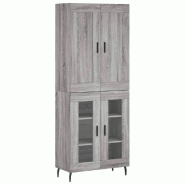 Helloshop26 - Buffet bahut commode armoire meuble de rangement organisateur cuisine salle de séjour salon haut sonoma 69,5 x 34 x 02_0035469 - 300021