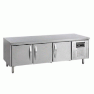 Soubassement réfrigéré 3 portes GN 1/1 - 262 L | 1337 x 530 x 389 mm | Tefcold - UC5310 - 16536 Soubassement réfrigéré 3 portes GN 1/1 - 262 L | 1337 x 530 x 389 mm | Tefcold - UC5310 - 16536