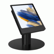 Support sur bureau/comptoir Domo Slide avec fonction de recharge pour Samsung Galaxy Tab A9+ 11 pouces - noir - Bravour® Support sur bureau/comptoir Domo Slide avec fonction de recharge pour Samsung Galaxy Tab A9+ 11 pouces - noir - Bravour®