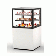 Vitrine réfrigérée INTEGRA humidité contrôlée sur base - 600 mm - 3 niveaux - H1100 mm - IN60/50-110H | Sayl Barcelona
